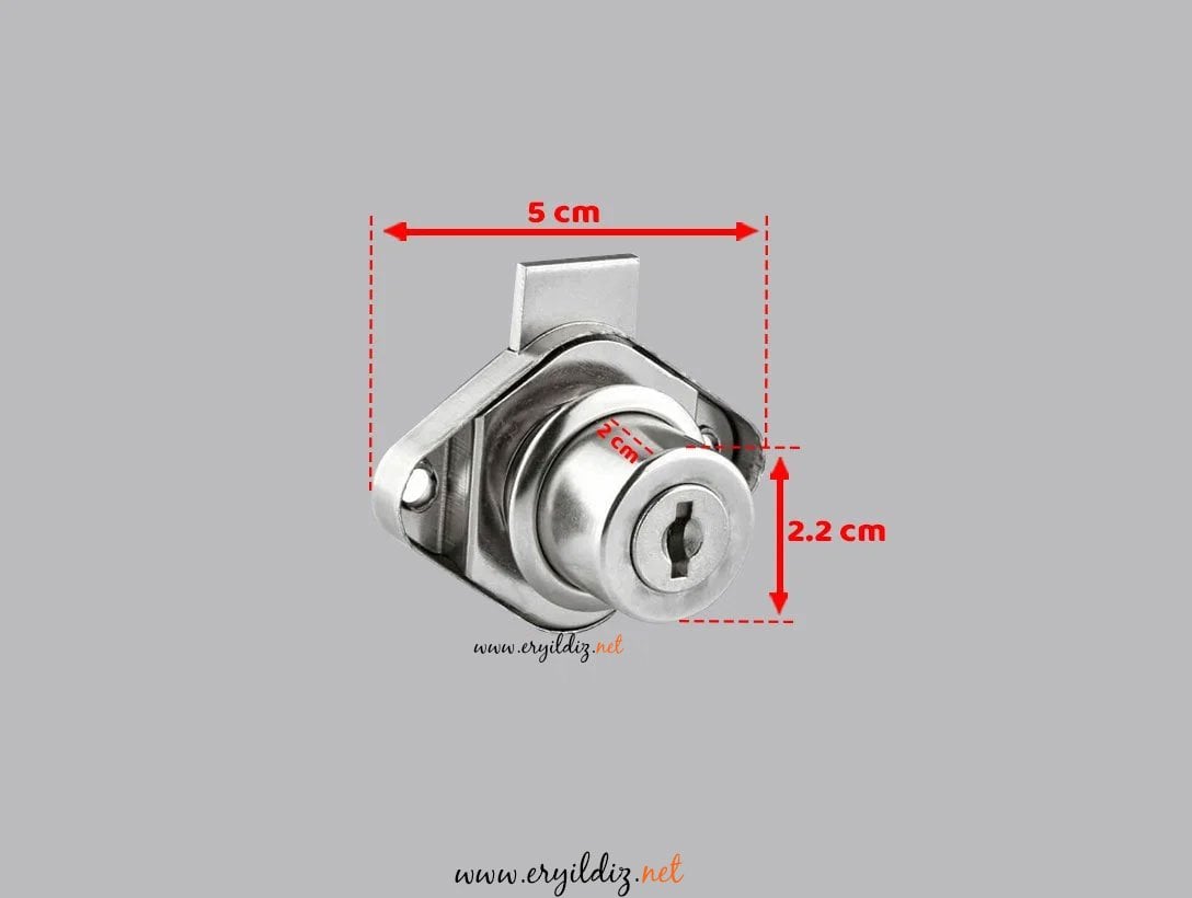 Std Oval Çekmece Kilit 106 ErYıldız Hırdavat