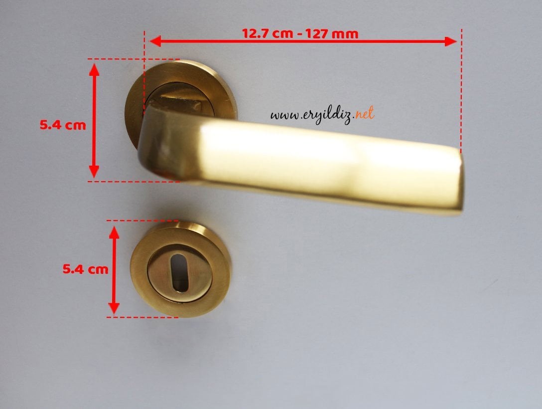 Nobel Massimo Koyu Mat Altın Rozetli Oda Kapısı Er Yıldız Hırdavat