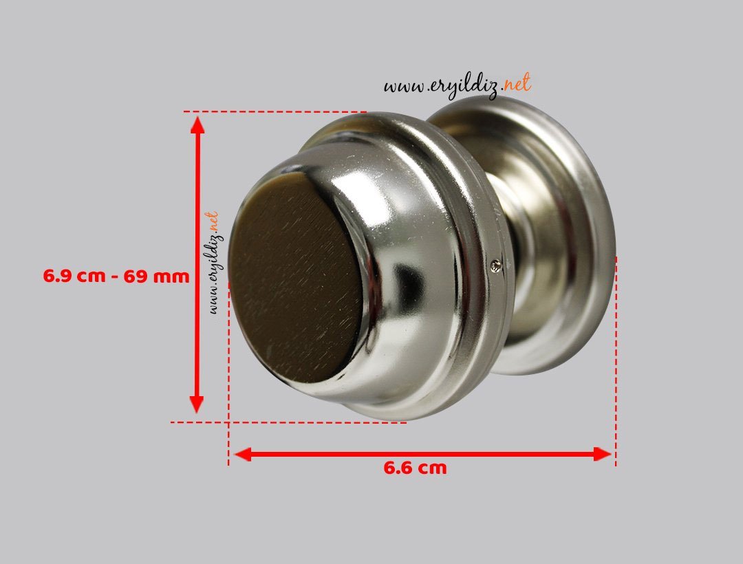 EFE Kapı Tokmağı Nikel Saten Er Yıldız Hırdavat