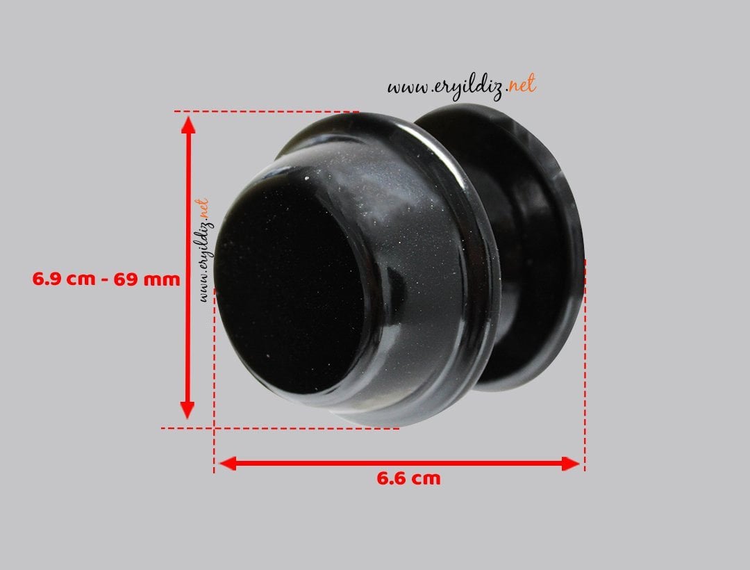 EFE Kapı Tokmağı Siyah Er yıldız hırdavat