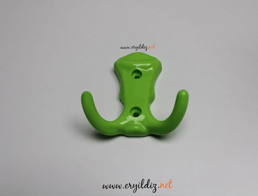 Fede Plastik Mobilya Askısı Yeşil Er Yıldız Hırdavat