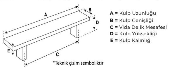 Ventus 6117 Yaldızlı Porselen Mobilya Kulp