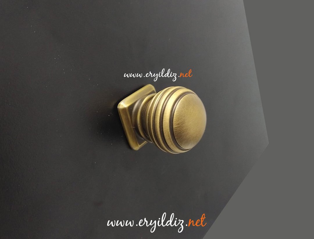 Doğanlar AL244 Mobilya Düğme Olifka Eryıldız hırdavat