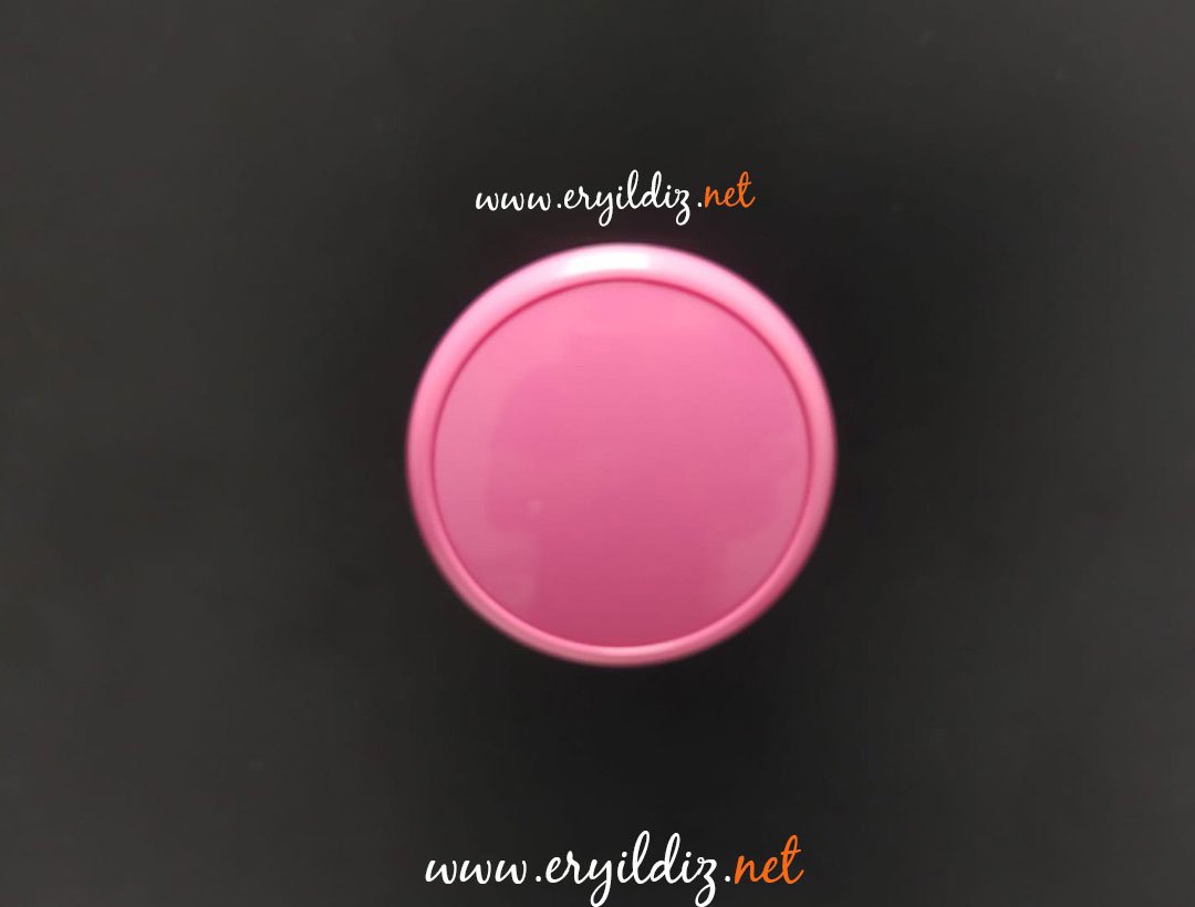 Fede Plastik Mobilya Düğmesi Pembe Eryıldız Hırdavat