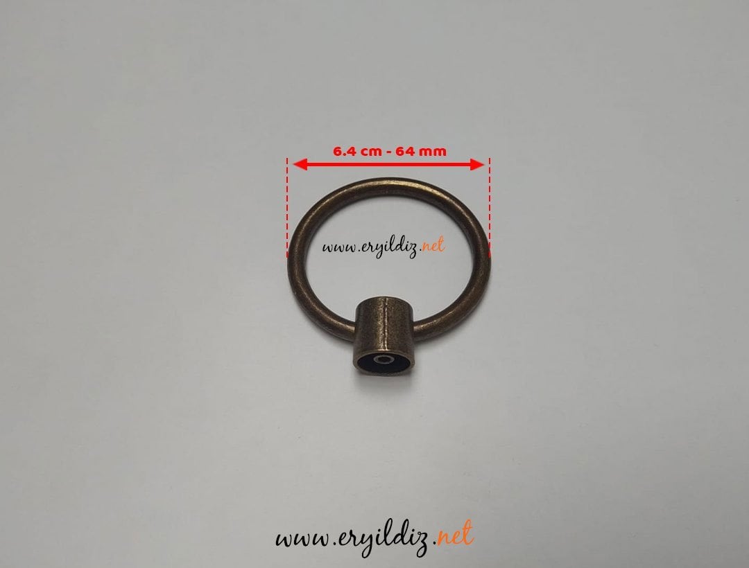 Halka Kulp Sarkaç Antik Sarı Eryıldız Hıravat