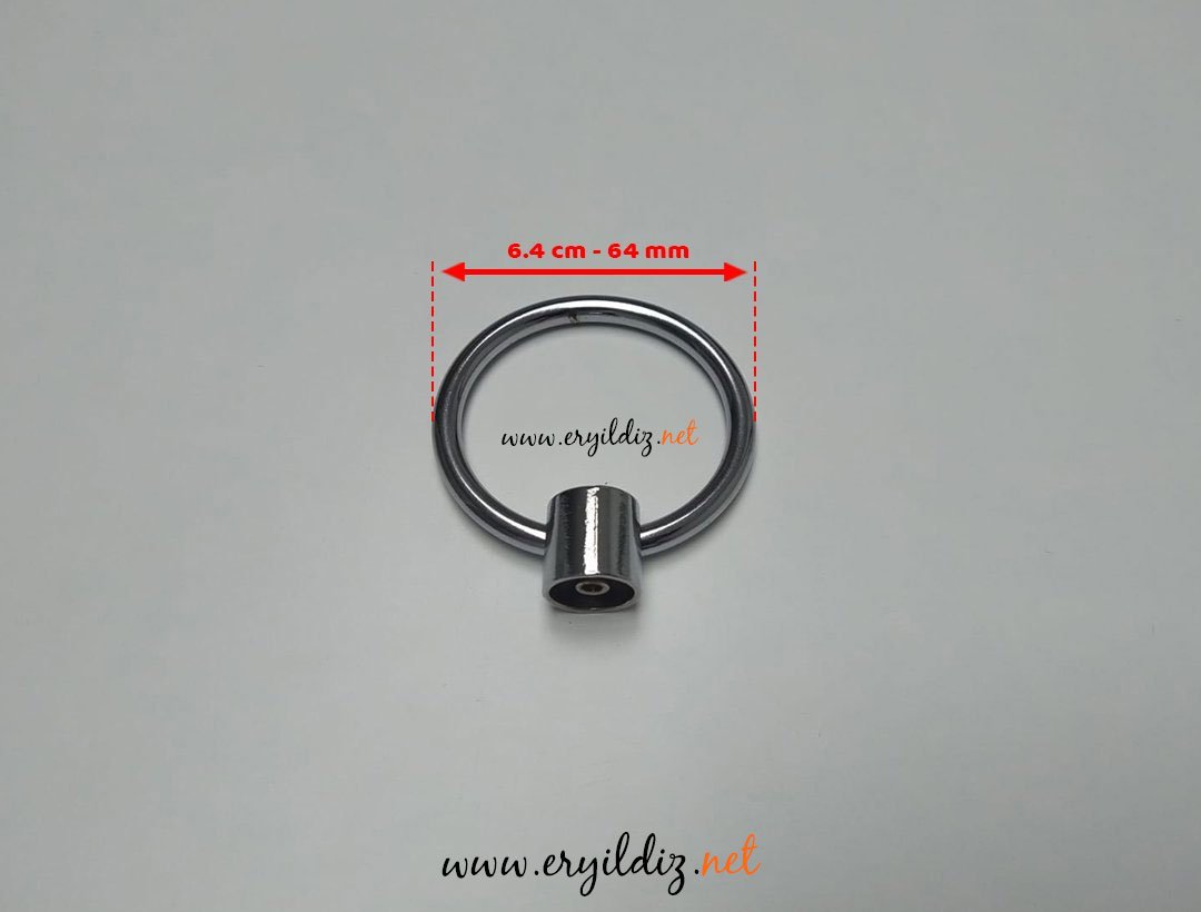 Halka Kulp Sarkaç Krom Eryıldız Hırdavat
