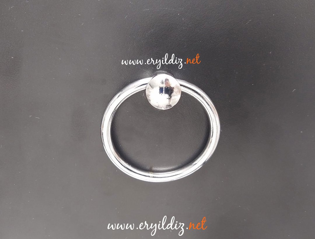 Halka Kulp Sarkaç Krom Eryıldız Hırdavat
