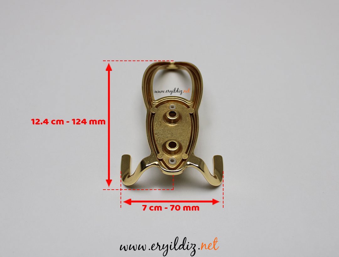 Modernax İnci Portmanto Askı Altın Er yıldız Hırdavat