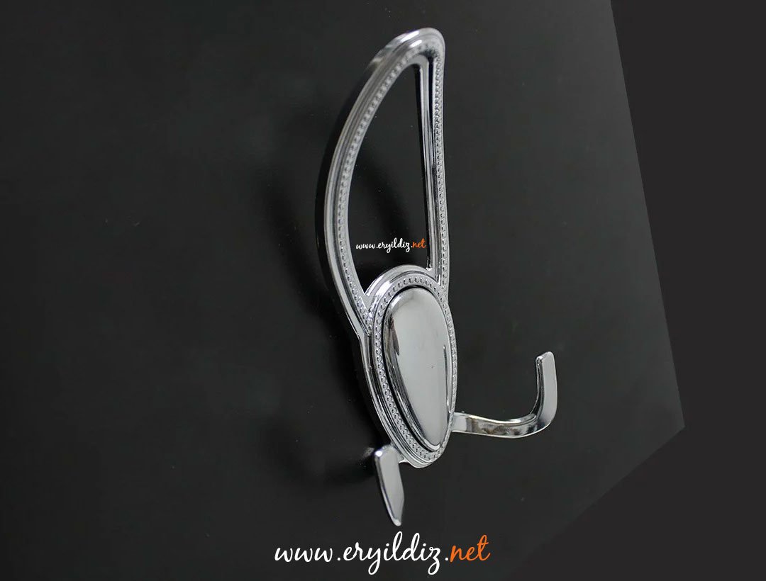 Modernax İnci Portmanto Askı Krom Er yıldız Hırdavat