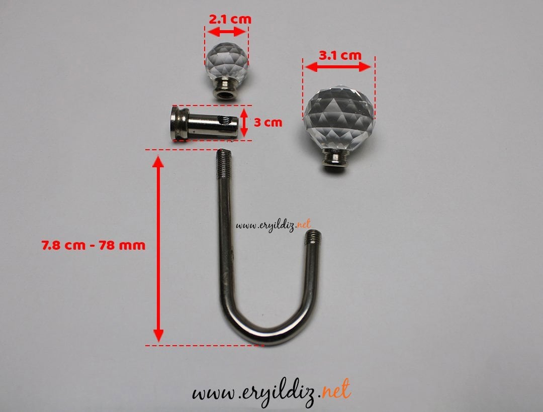 Perde Askısı Nobel Kuğu Küre Perde Askısı Krom Er yıldız Hırdavat