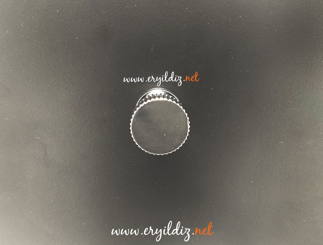 System 1975 Düğme Mobilya Kulp 26 mm Krom Eryıldız Hırdavat