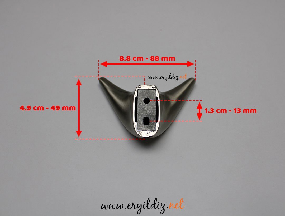 System AS2025 Askı 91 mm Nikel Er yıldız Hırdavat