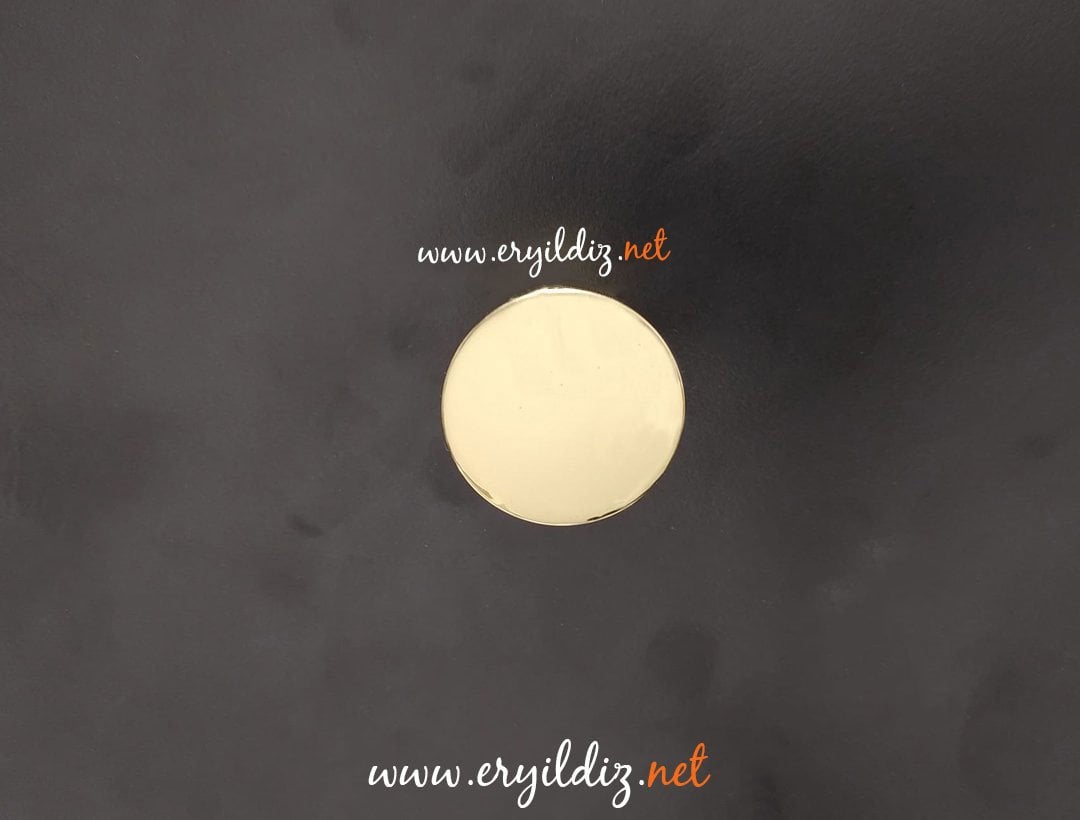 System SP 1958 Düğme Mobilya Kulp Altın Sarısı Eryıldız Hırdavat