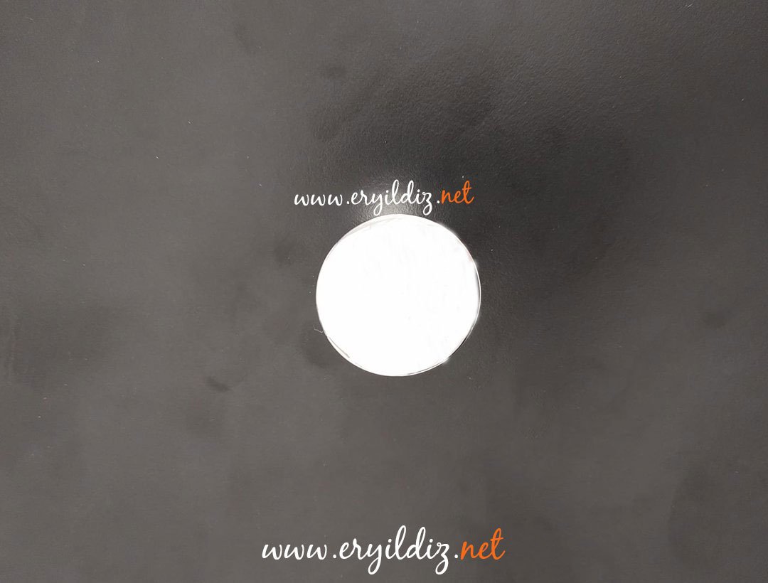 System SP 1958 Düğme Mobilya Kulp Krom Eryıldız Hırdavat