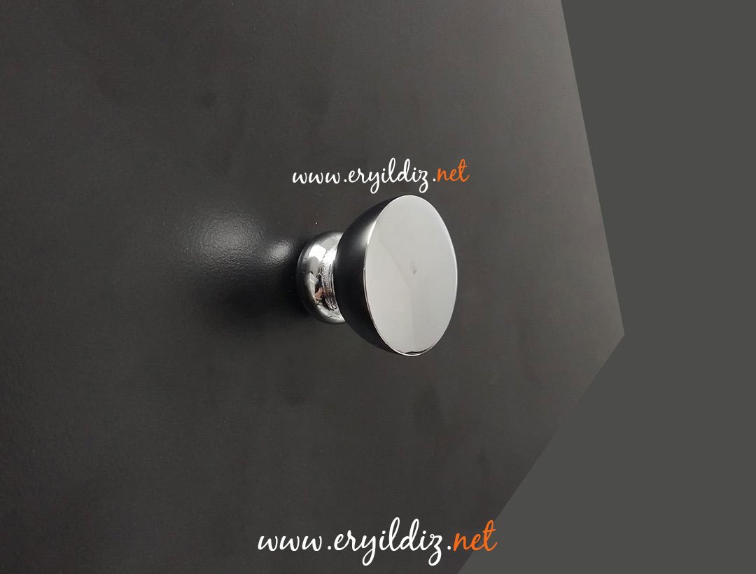 System SP 1958 Düğme Mobilya Kulp Krom Eryıldız Hırdavat