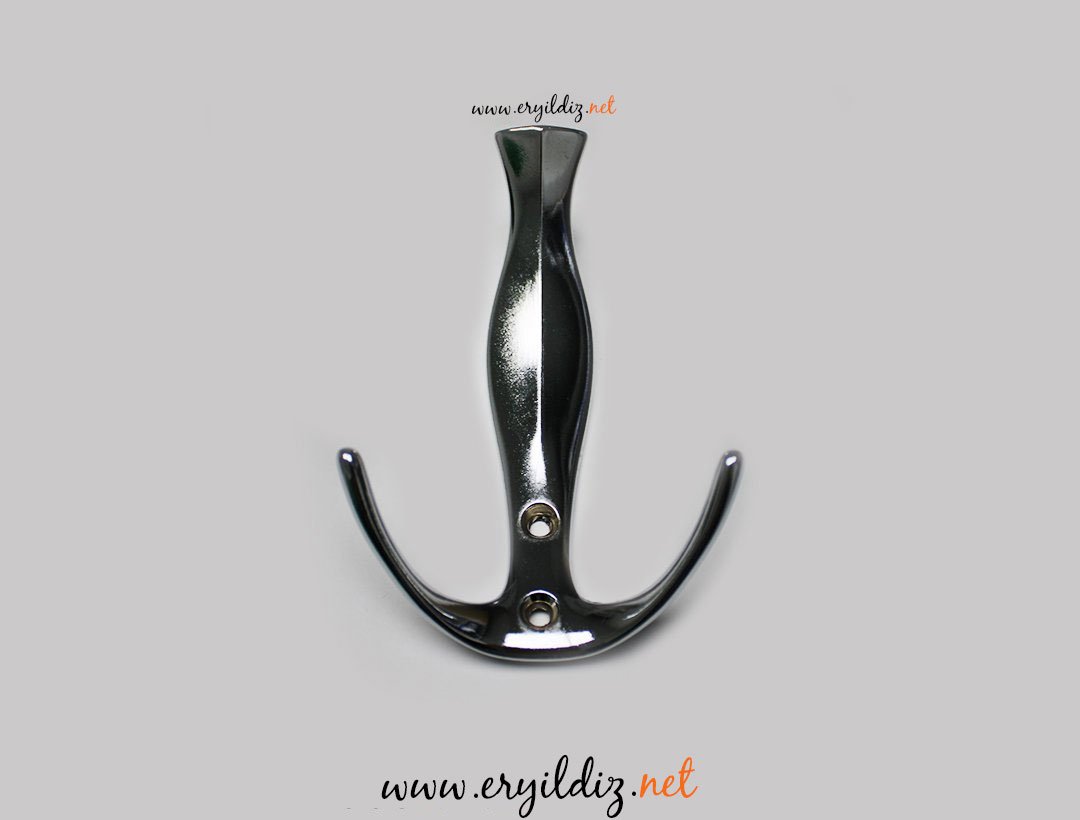 Yeniçeri Portmanto Krom Er yıldız Hırdavat