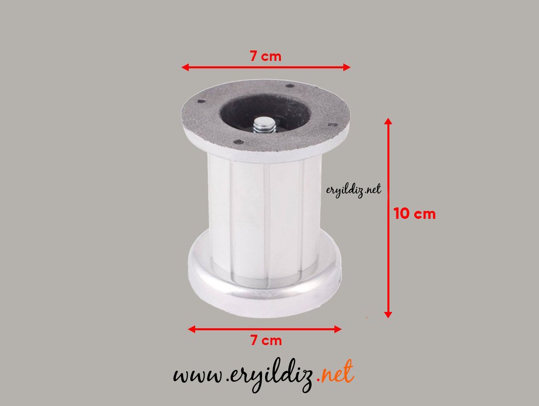 Jumbo Mobilya Ayak Lüx 10 cm Eryıldız Hırdavat