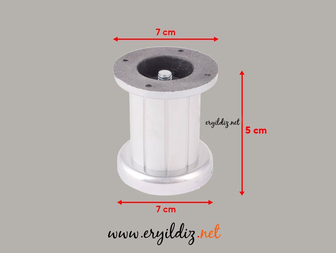 Jumbo Mobilya Ayak Lüx 5 cm Eryıldız Hırdavat