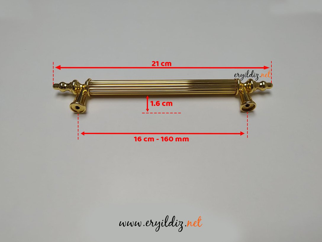 Afra Zirve Zamak Mobilya Kulp 160 mm Eryıldız Hırdavat