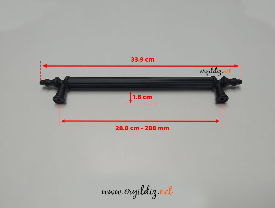 Olimpos Mobilya Kulp Matsiyah - 288 mm Eryıldız Hırdavat