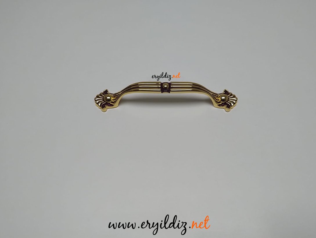 Fulya Altın Bordo Zamak Mobilya Kulp Eryıldız Hırdavat 