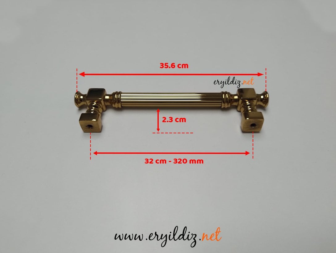 Doğanlar AL344 Mobilya Kulp Albrifin - 320 mm Eryıldız Hırdavat