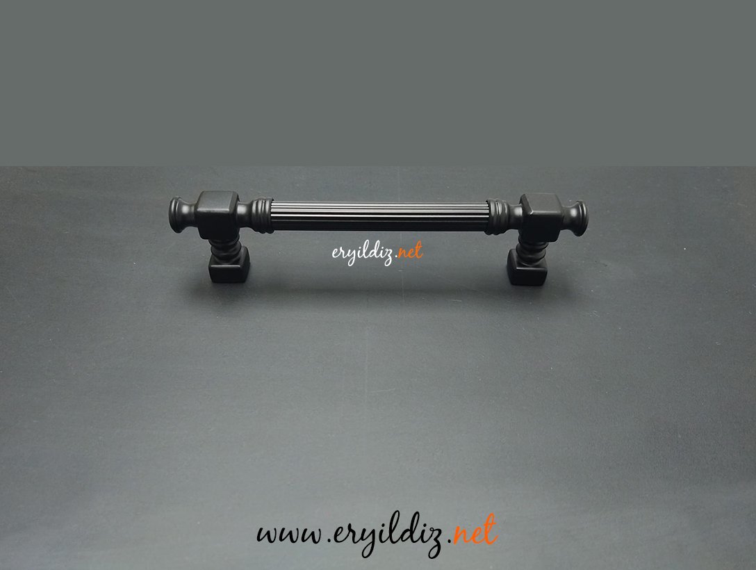 Doğanlar AL344 Mobilya Kulp Mat Siyah Eryıldız Hırdavat