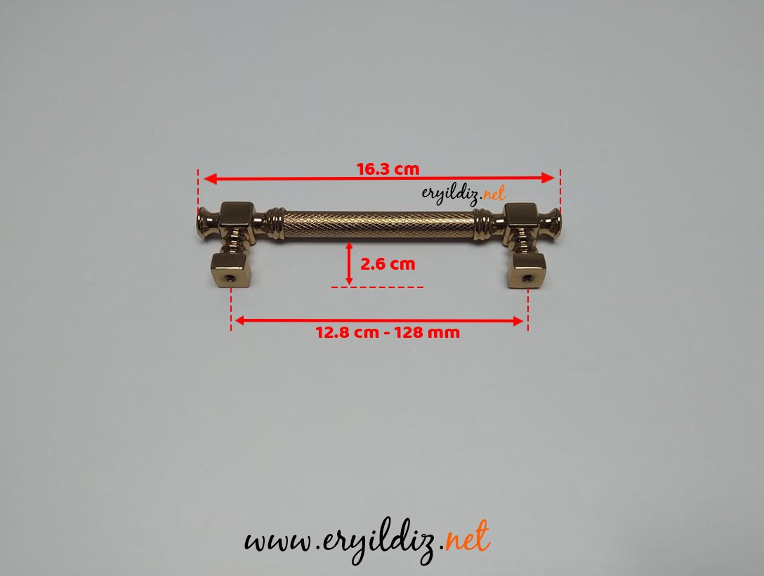 Doğanlar AL347 Mobilya Kulp Albrifin - 128 mm Eryıldız Hırdavat