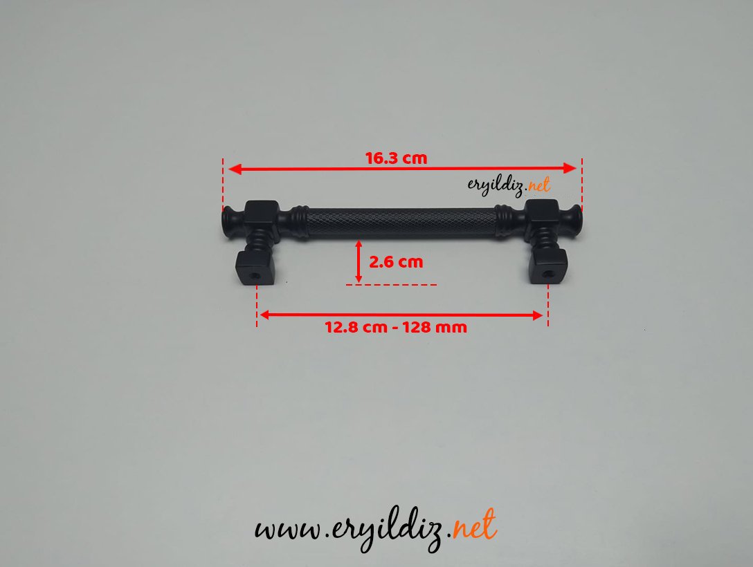 Doğanlar AL347 Mobilya Kulp 128 mm Eryıldız Hırdavat
