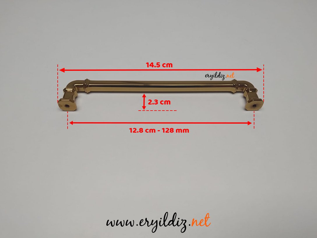 Doğanlar Gusto Z309 Mobilya Kulp Albrifin - 128 mm Eryıldız Hırdavat