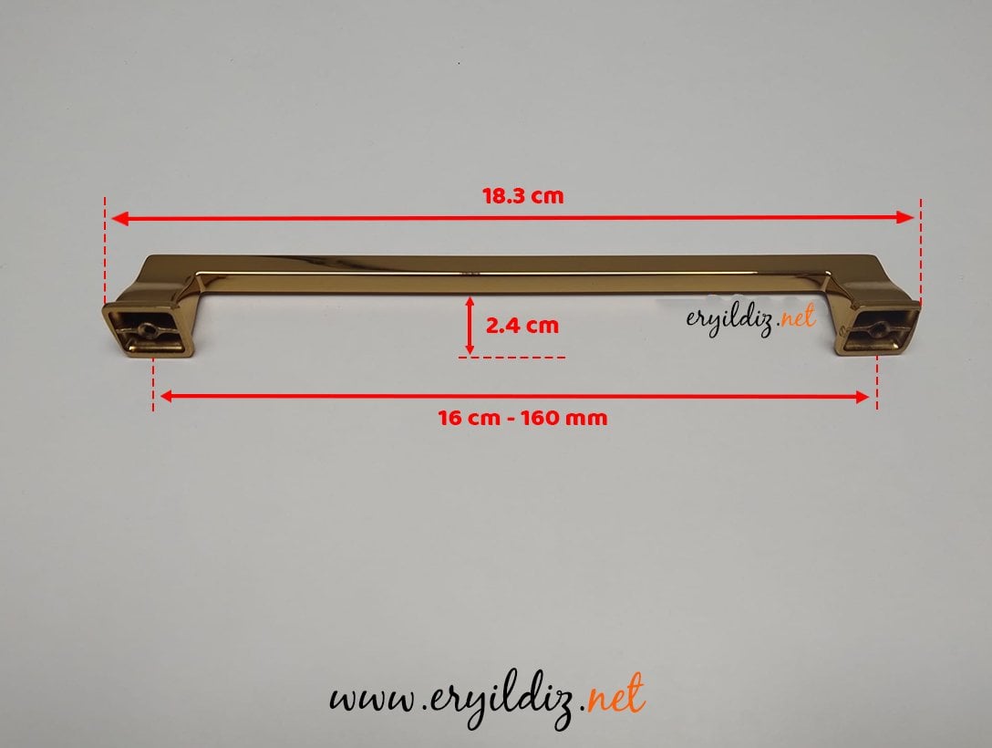 Doğanlar Techno Mobilya Kulp Albrifin - 160 mm Eryıldız Hırdavat