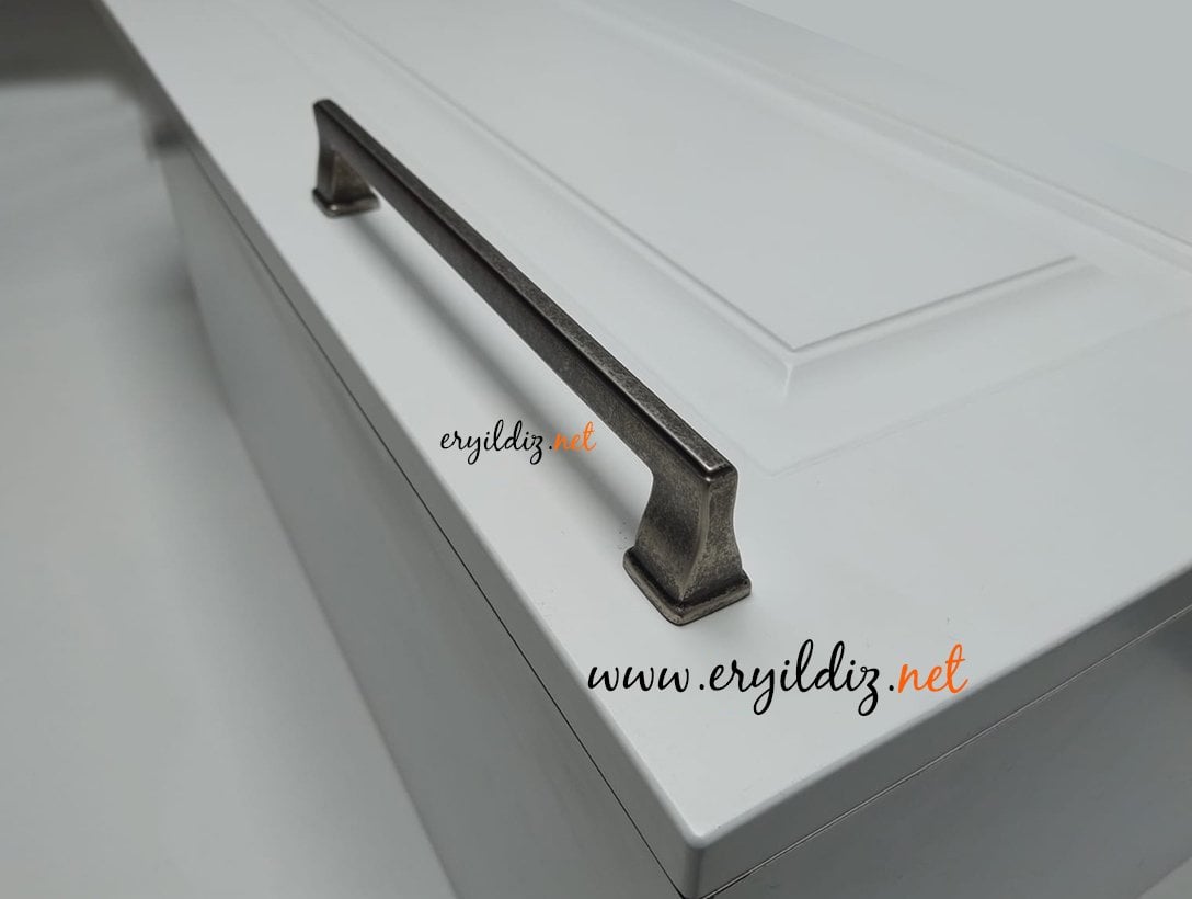 Doğanlar Techno Mobilya Kulp Antik Gümüş Eryıldız Hırdavat