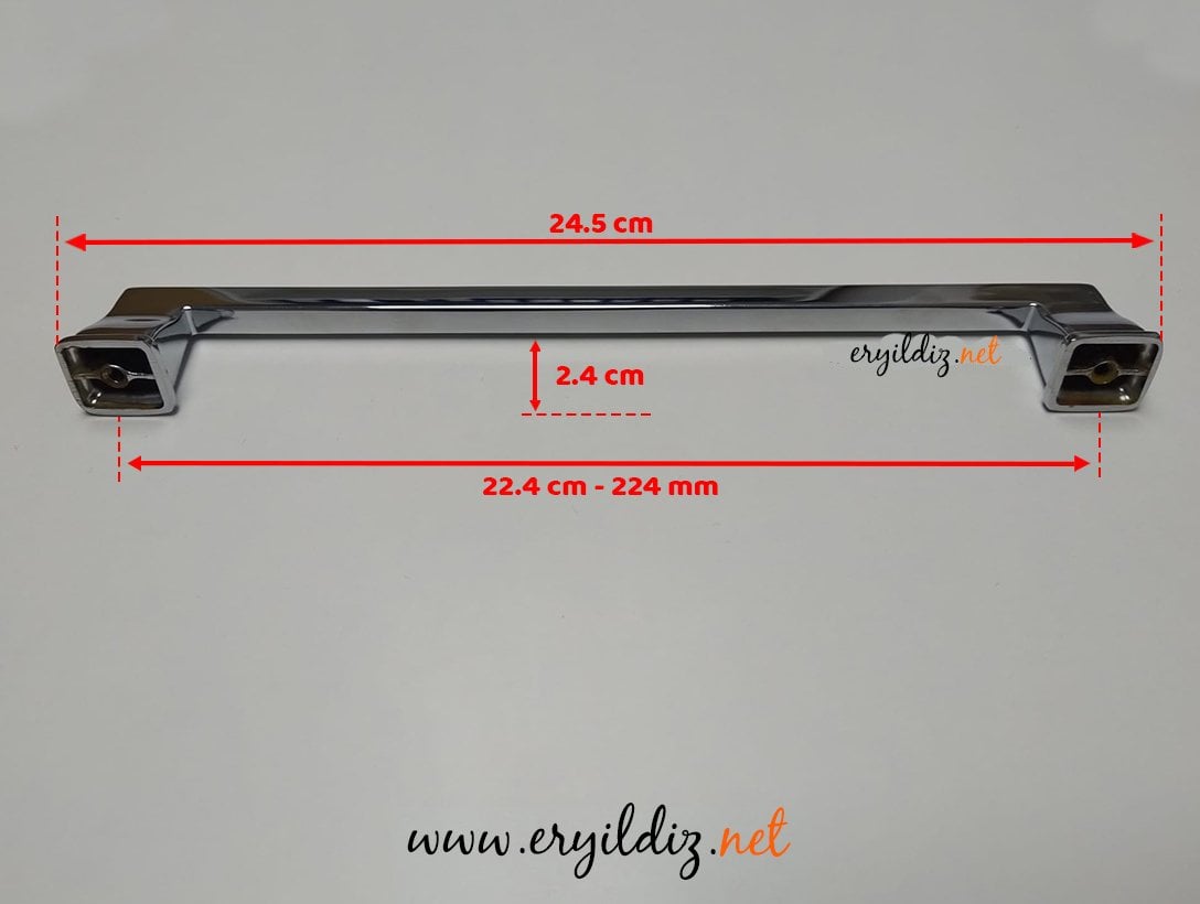 Doğanlar Techno Mobilya Kulp Krom - 224 mm Eryıldız Hırdavat