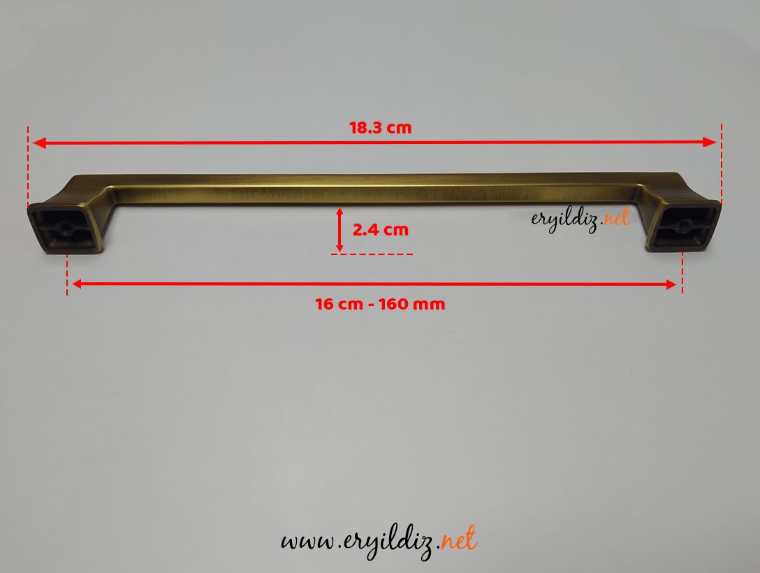 Doğanlar Techno Mobilya Kulp Olifka - 160 mm
