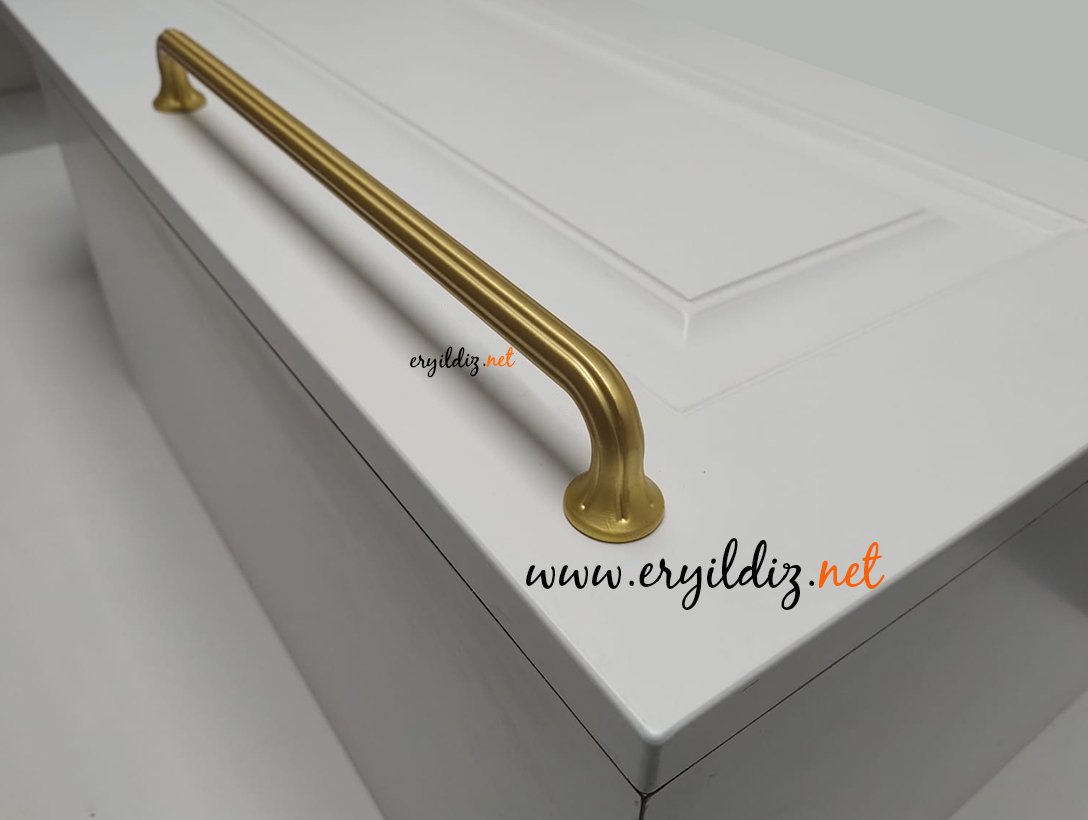 Doğanlar Z.315 Zamak Mobilya Kulp Mat Sarı Eryıldız Hırdavat