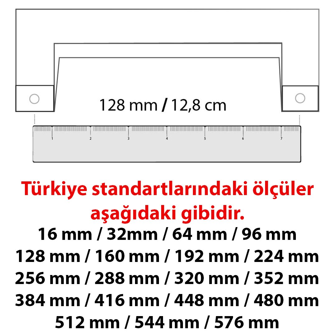 Eymen Polimer Düz Krom Düğme Kulp Fırsatları Eryıldız Hırdavat