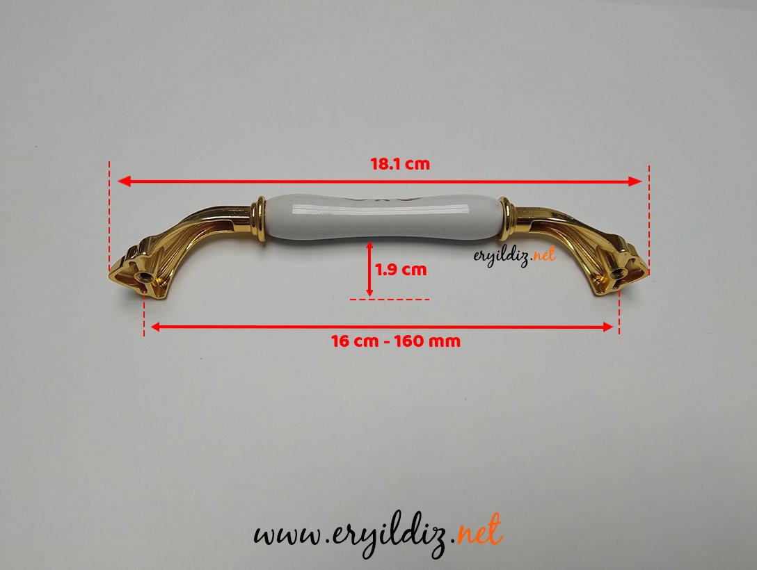 Esal Harran Altın K-21 Kulp 160 mm Eryıldız Hırdavat 