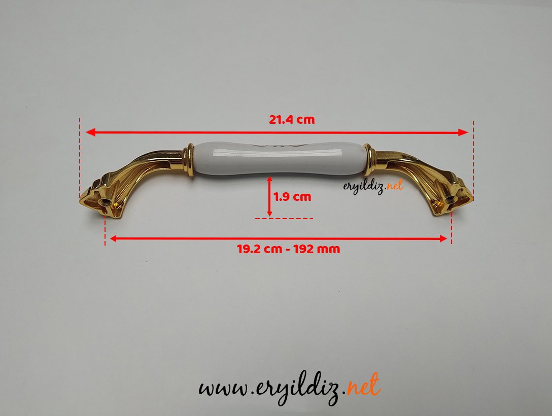 Esal Harran Altın K-21 Kulp 192 mm Eryıldız Hırdavat 