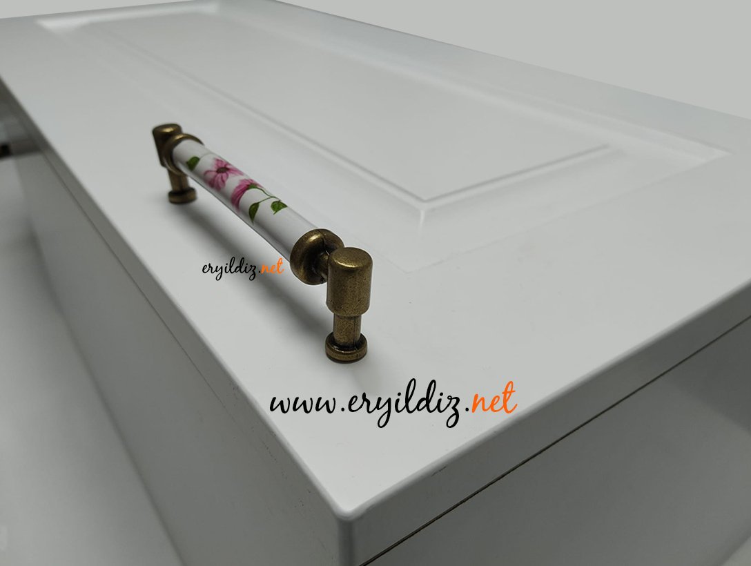 Esal Satürn Antik Sarı ES-1 Kulp Eryıldız Hırdavat