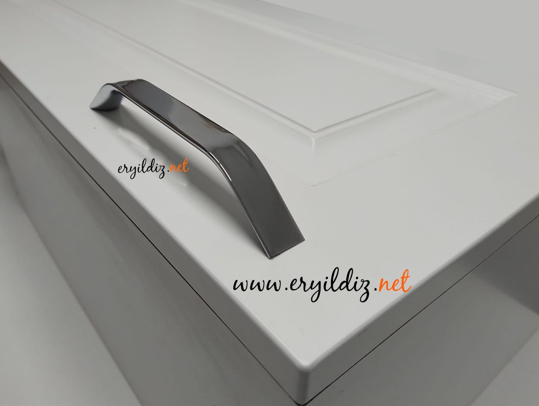 Pole Şahin Krom Step Ekonomik Alüminyum Mobilya Kulp Modelleri 224 mm Eryıldız Hırdavat