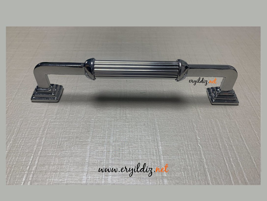 Hisar Zamak Mobilya Kulp Krom Eryıldız Hırdavat