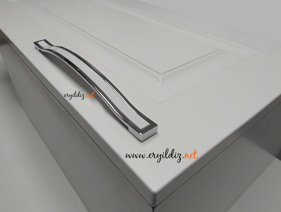 Metax Beta Krom Beyaz Mobilya Kulp Eryıldız Hırdavat