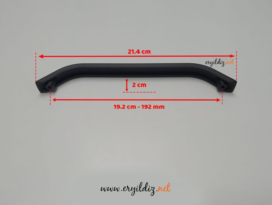 Metax Volga Matsiyah Mobilya Kulp 192 mm Eryıldız Hırdavat