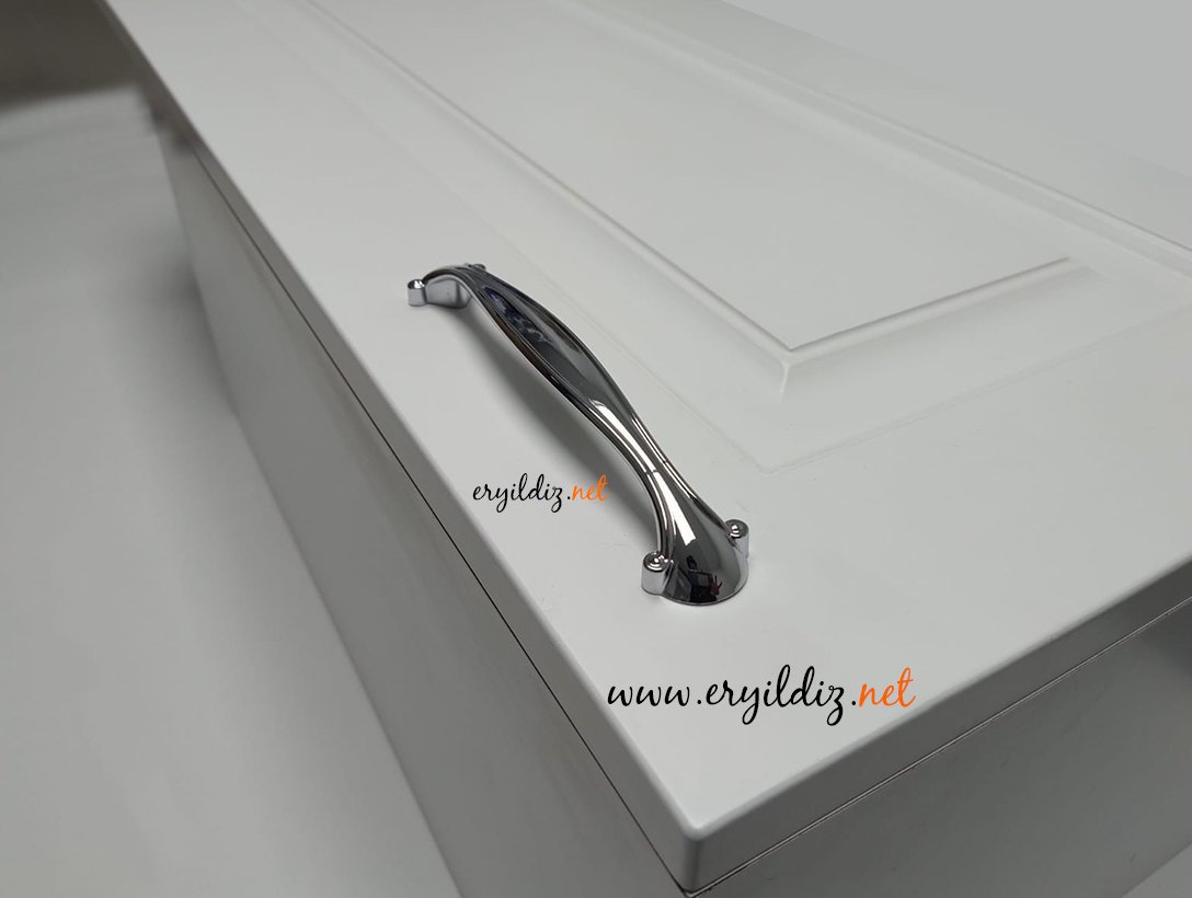 Metax Yeti 128 mm Mobilya Kulp Krom Eryıldız Hırdavat