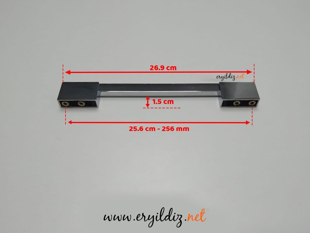 Nobel Nardin Krom Mobilya Kulp 224 - 256 mm Eryıldız Hırdavat