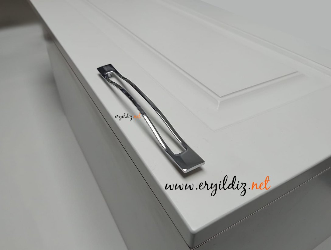 Nobel Nermin 160 mm Krom Mobilya Kulp Eryıldız Hırdavat