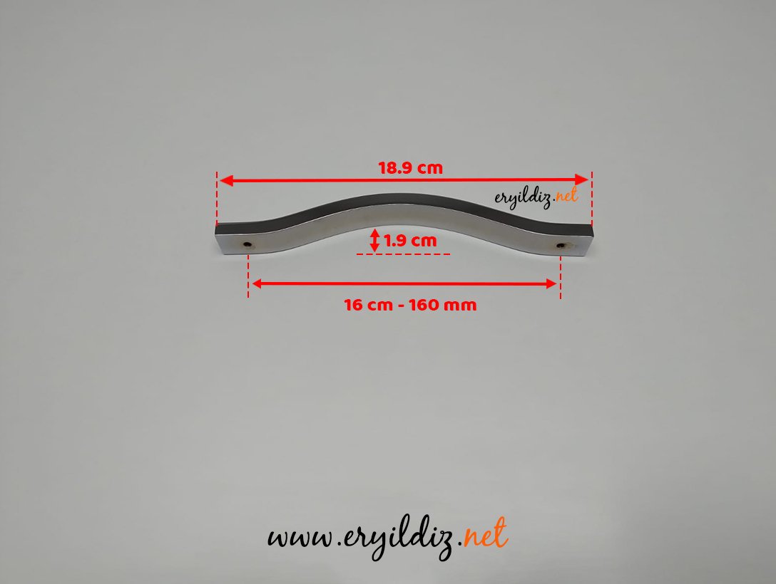 Profesyonel 221 Mobilya Kulp 160 mm Eryıldız Hırdavat