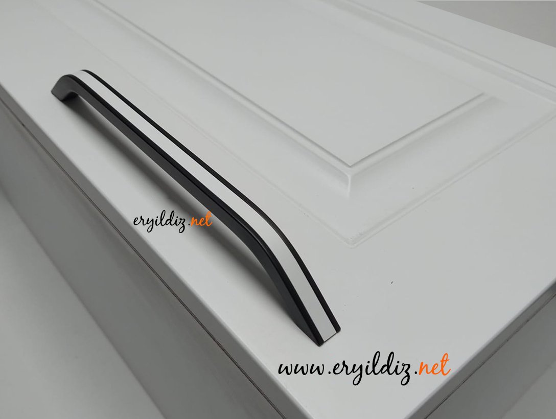 Profesyonel 241 Matsiyah Beyaz Mobilya Kulp 224 mm Eryıldız Hırdavat