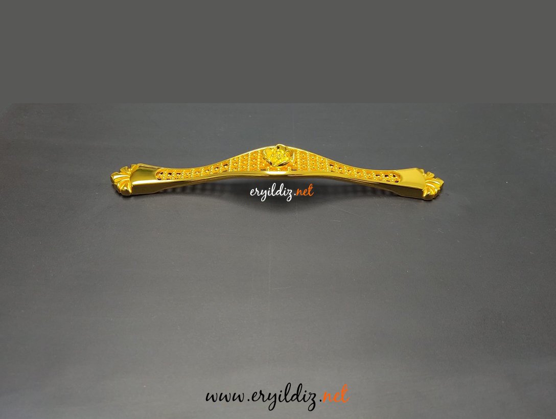 Rose 160 mm Mobilya Kulp Altın Sarısı Eryıldız Hırdavat