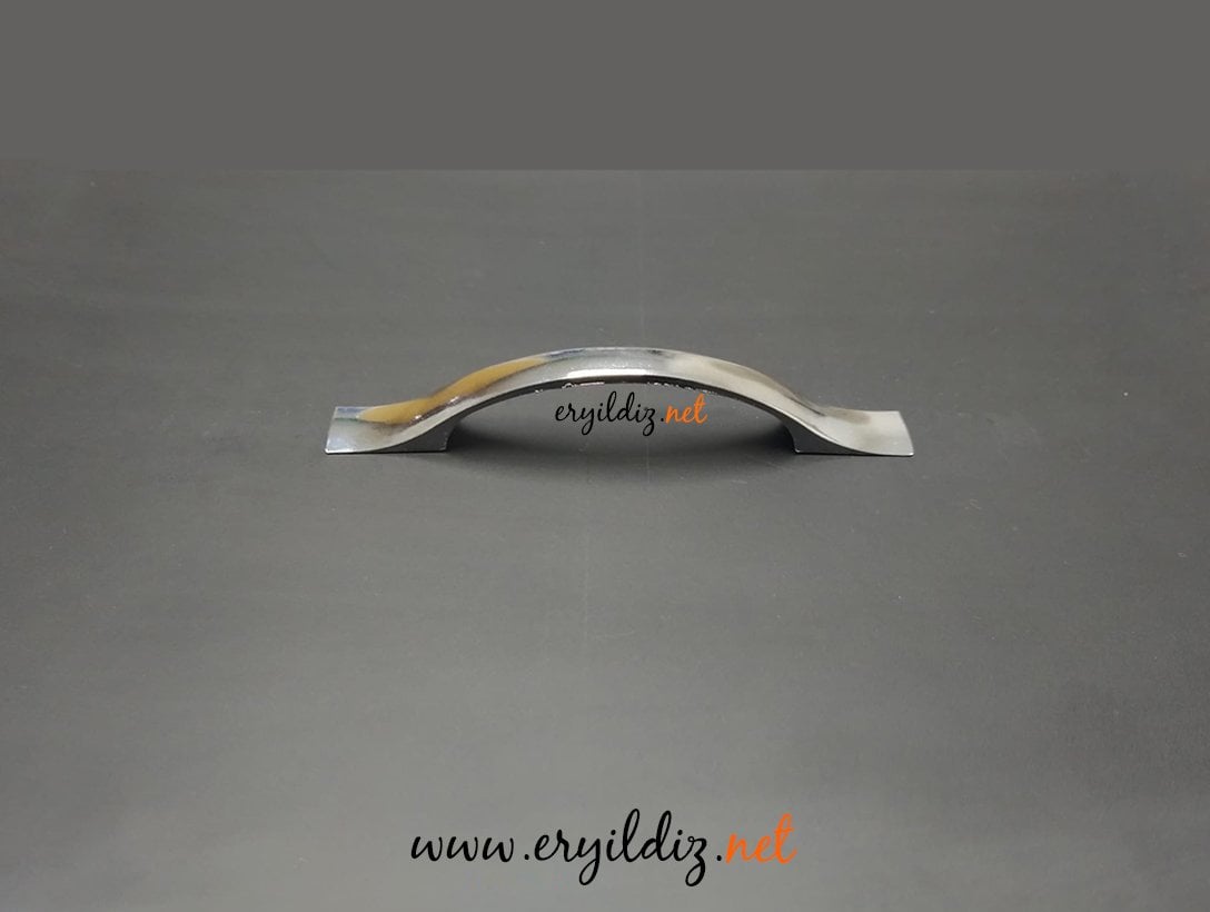 Goldaks Sülün Krom Ekonomik Zamak Mobilya Kulp 96 mm Eryıldız Hırdavat
